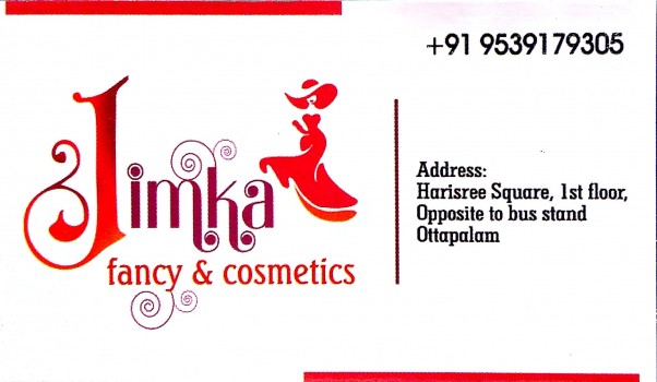 JIMKA, FANCY & COSTUMES,  service in Ottappalam, Palakkad