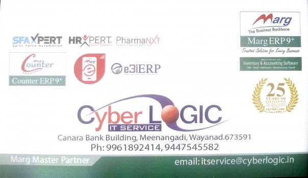 CYBER LOGIC, COMPUTER SALES & SERVICE,  service in Meenagadi, Wayanad