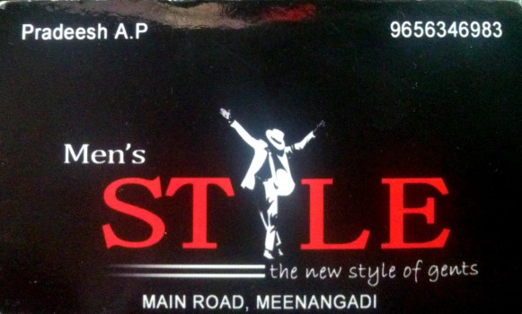 STYLE, GENTS WEAR,  service in Meenagadi, Wayanad