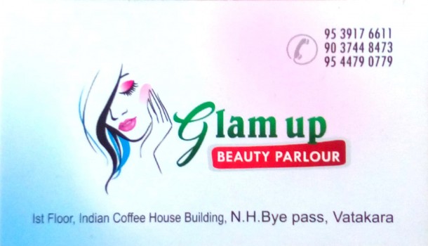 GLAM UP, BEAUTY PARLOUR,  service in Vadakara, Kozhikode