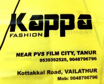 KAPPA FASHION, GENTS WEAR,  service in Tanur, Malappuram