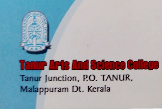 TANUR ARTS AND SCIENCE COLLEGE, COLLEGE,  service in Tanur, Malappuram