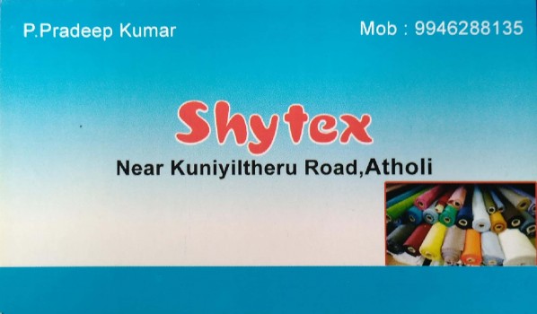 SHYTEX, TEXTILES,  service in Atholi, Kozhikode