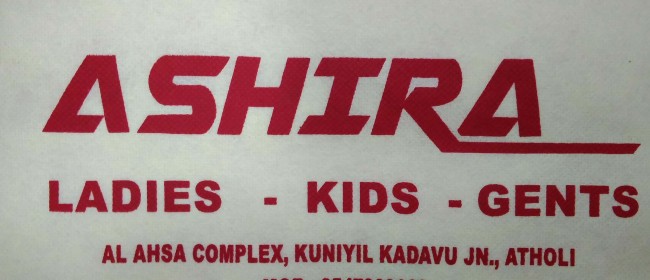 ASHIRA LADIES KIDS GENTS, TEXTILES,  service in Atholi, Kozhikode