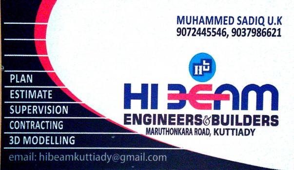 HI BEAM, ENGINEERING CONSULTANCY,  service in Kuttiady, Kozhikode