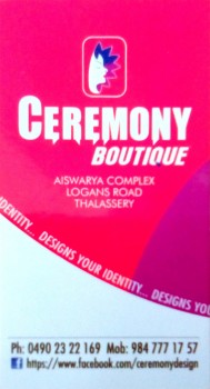 CEREMONY BOUTIQUE, BOUTIQUE,  service in Thalassery, Kannur