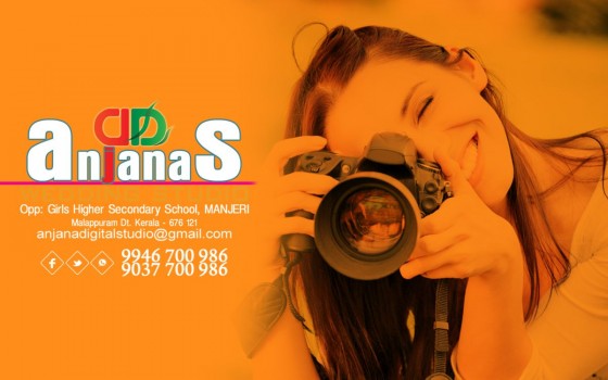 ANJANAS DIGITAL STUDIO, STUDIO & VIDEO EDITING,  service in Manjeri, Malappuram