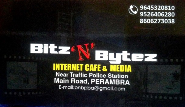 BITS N BYTEZ, INTERNET CAFE,  service in perambra, Kozhikode