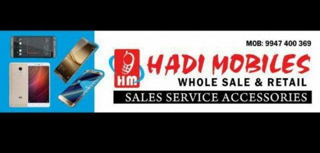 HADI MOBILES, MOBILE SHOP,  service in Valanchery, Malappuram
