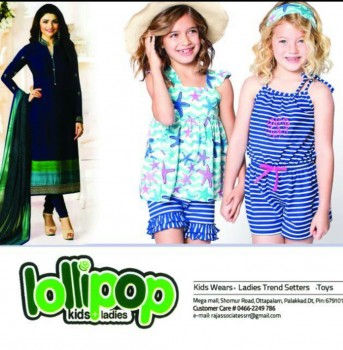 LOLLIPOP, LADIES & KIDS WEAR,  service in Ottappalam, Palakkad