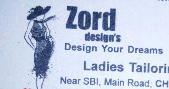 ZORD DESIGNS, TAILORS,  service in Chemmad, Malappuram