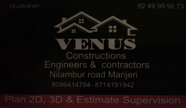 VEENUS CONSTRUCTIONS, BUILDERS & DEVELOPERS,  service in Manjeri, Malappuram