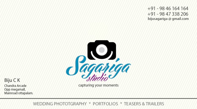 SAGARIGA STUDIO, STUDIO & VIDEO EDITING,  service in Ottappalam, Palakkad