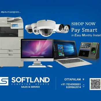 SOFT LAND COMPUTER EXPERTS, COMPUTER SALES & SERVICE,  service in Ottappalam, Palakkad