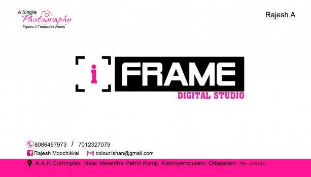 I FRAME, STUDIO & VIDEO EDITING,  service in Ottappalam, Palakkad