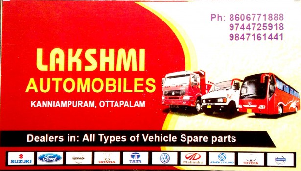 LAKSHMI AUTOMOBILES, LUBES AND SPARE PARTS,  service in Ottappalam, Palakkad