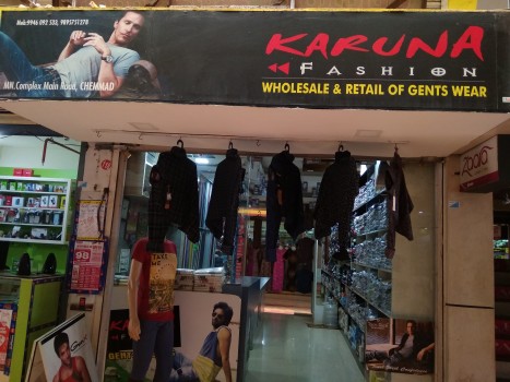 KARUNA FASHION  KINDS & BOYS, GENTS WEAR,  service in Chemmad, Malappuram