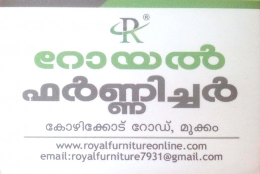 ROYAL FURNITURE, FURNITURE SHOP,  service in Mukkam, Kozhikode