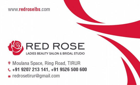 RED ROSE LADIES BEAUTY SALOON AND BRIDAL STUDIO, BEAUTY PARLOUR,  service in Tirur, Malappuram