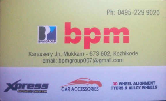 BPM, TYRE & PUNCTURE SHOP,  service in Mukkam, Kozhikode