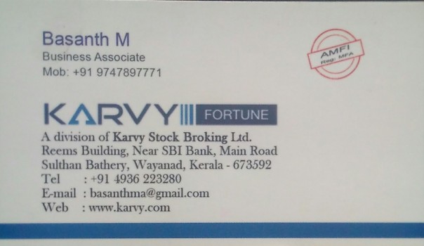 KARVY, ONLINE SERVICES,  service in Sulthan Bathery, Wayanad