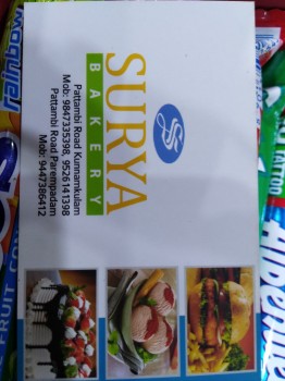 SURYA BAKERY, BAKERIES,  service in Kunnamkulam, Thrissur