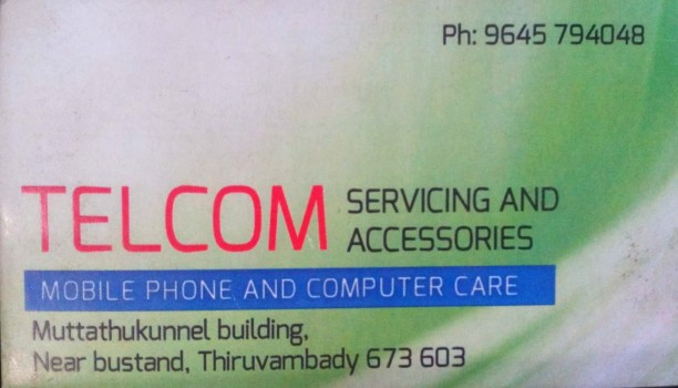 TELCOM Mobilephone accessories, MOBILE SHOP,  service in Thiruvambadi, Kozhikode