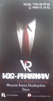 VOG PHARMAN, GENTS WEAR,  service in Tirur, Malappuram