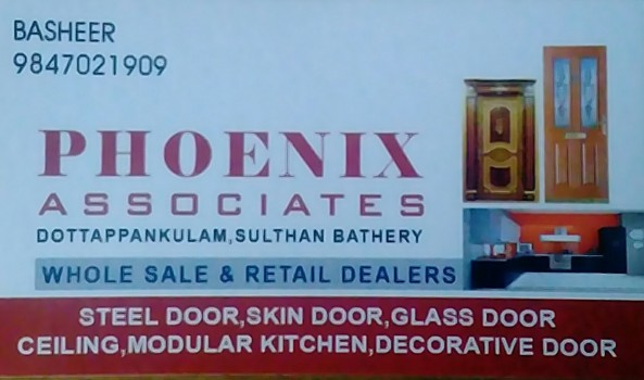 PHOENIX ASSOCIATES, FURNITURE SHOP,  service in Sulthan Bathery, Wayanad