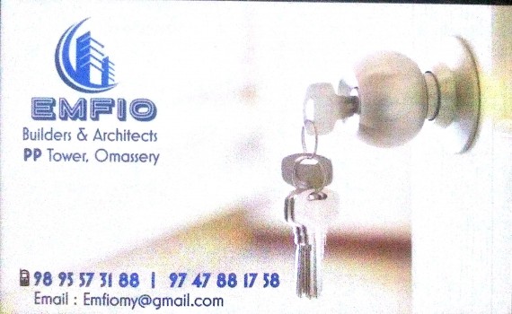 EMFIO, BUILDERS & DEVELOPERS,  service in Omassery, Kozhikode