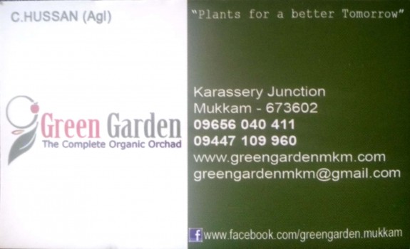 GREEN GARDEN, PLANT NURSERIES,  service in Mukkam, Kozhikode