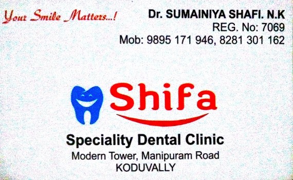 SHIFA Speciality Dental Clinic, DENTAL CLINIC,  service in Koduvally, Kozhikode