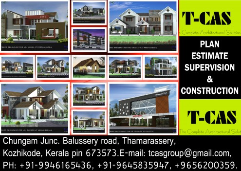 T CAS, INTERIOR & ARCHITECTURE,  service in Thamarassery, Kozhikode