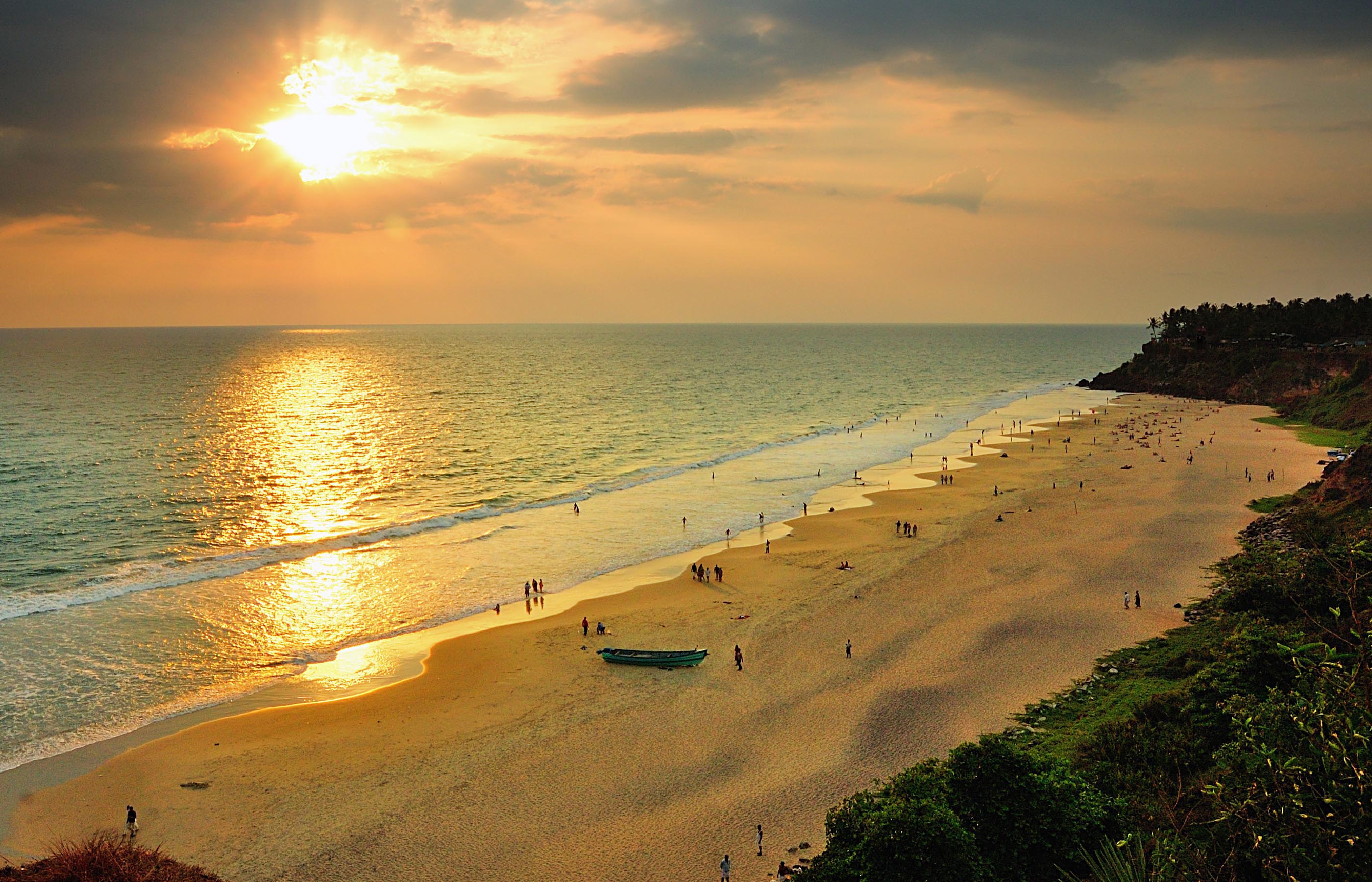 Varkala beach